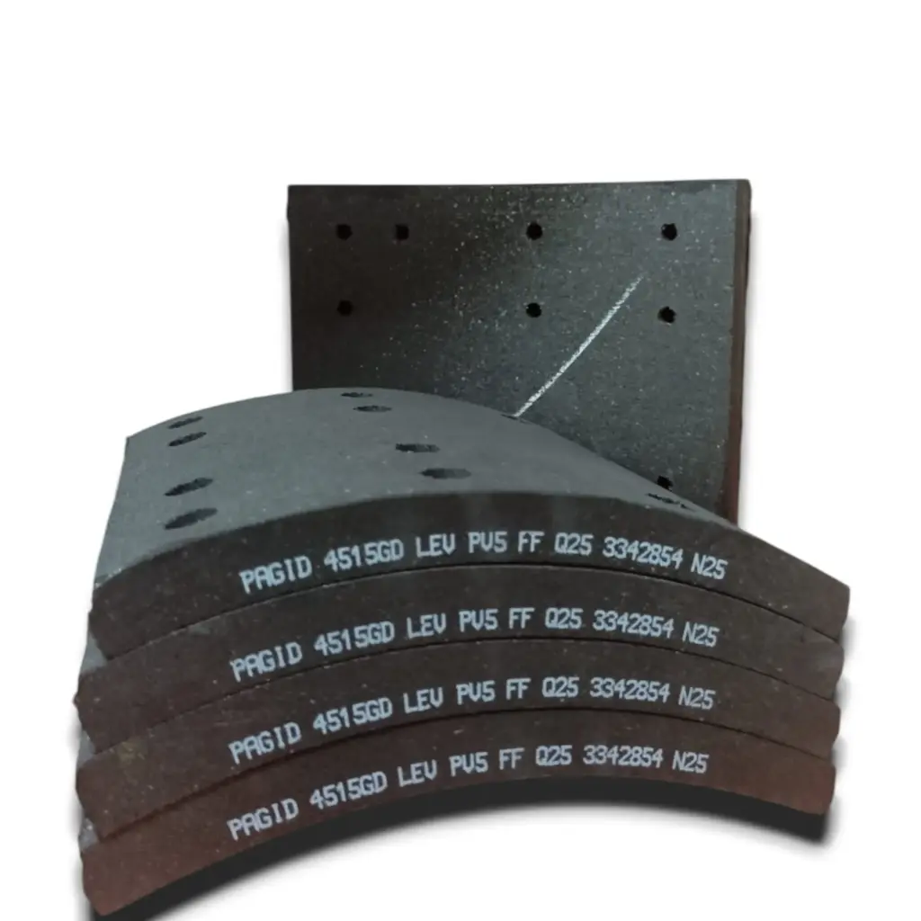 4515GDPV5 - Juego de Balatas Traseras 4515 (16.5 x 7") – Formulación AF600 