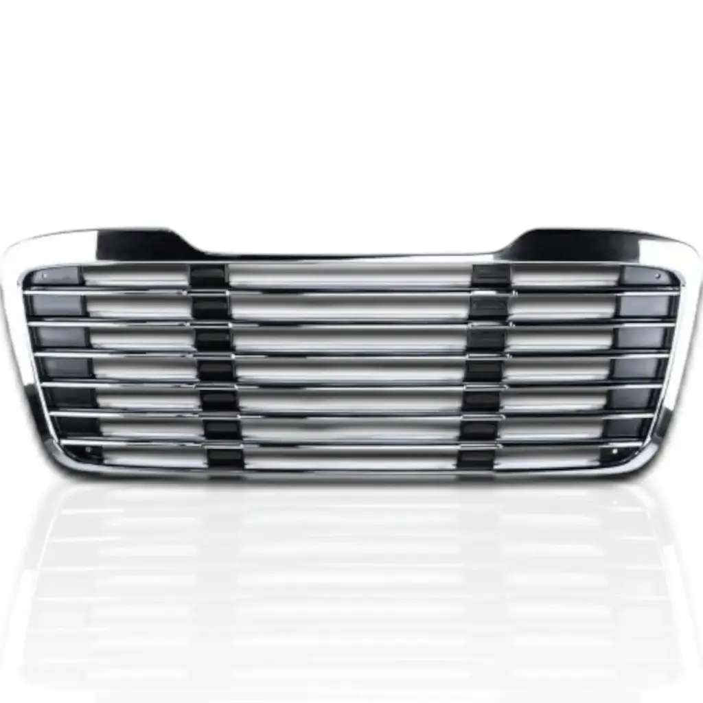 PARILLA DE COFRE PARA FREIGHTLINER M2 (ITP-I-FL-21) - REJILLA FRONTAL CROMADA