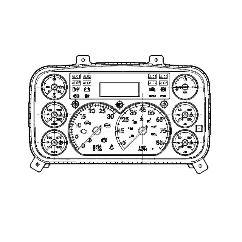 [A22-72897-115] Freightliner Tablero Instrumentos M2 A22-72897-115
